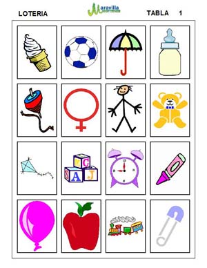 Print Baby shower bingo